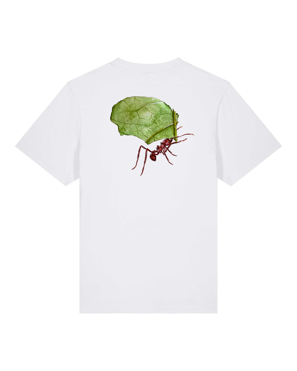 T-shirt aquarelle naturaliste - Fourmi coupe-feuille