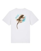 T-shirt aquarelle naturaliste - Iguane marin