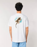 T-shirt aquarelle naturaliste - Iguane marin