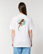 T-shirt aquarelle naturaliste - Iguane marin