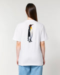 T-shirt aquarelle naturaliste - Manchot royal