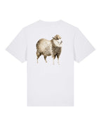 T-shirt aquarelle naturaliste - Mouton