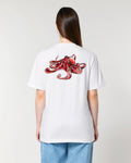 T-shirt aquarelle naturaliste - Poulpe
